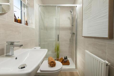 Internal image of the Alderney en suite