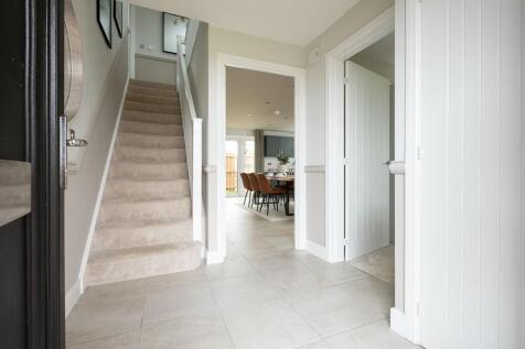 A bright and airy hallway