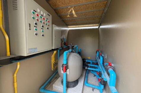 Pool service room