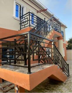 Rear staircase
