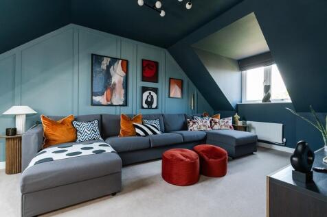 This top floor bedroom could be used as a family room