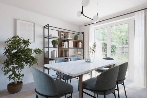 Light and airy dining area