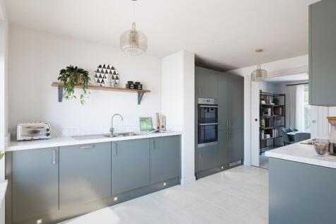 A modern, easy to clean kitchen