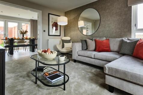 Light and airy living room that also offers privacy to relax
