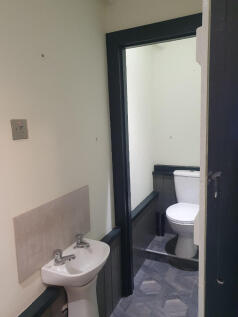 Ground floor toilet