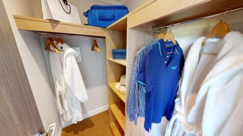 Primary Bedroom  &amp; Walk-in Wardrobe