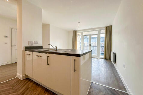 Open plan kitchen...