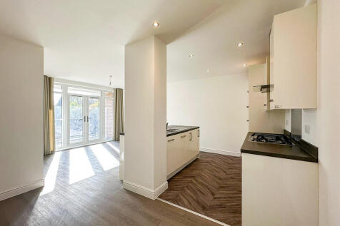 Open plan kitchen...