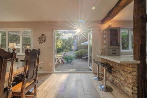 Patio Entrance to Extensive Garden