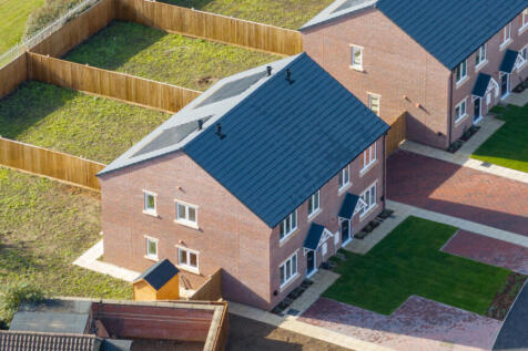 Aerial View of 4 Bedroom Homes at Sampson Green