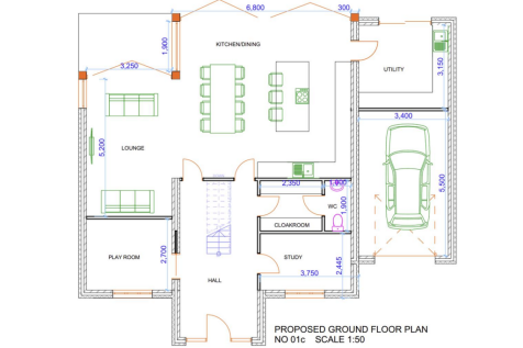 Ground Floor Proposed
