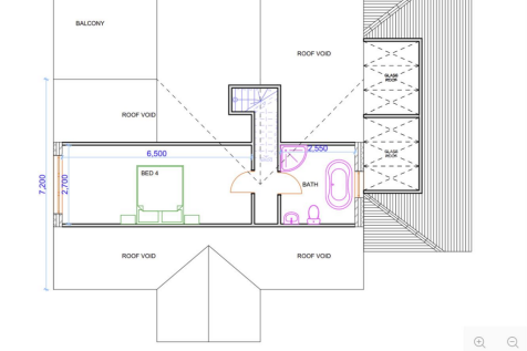 Second Floor Proposed