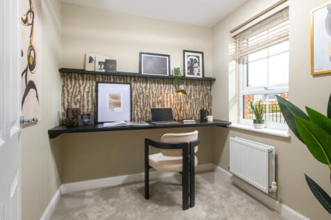 Inside view of Radleigh home office