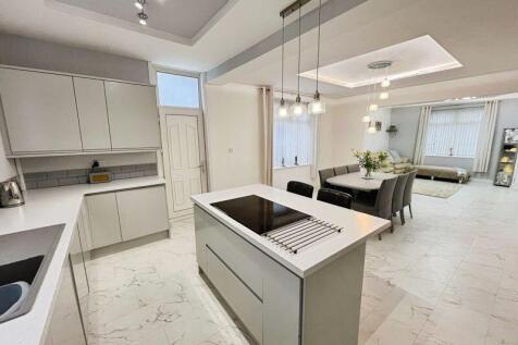 Kitchen to dining area
