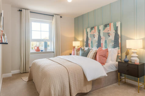 internal shot of the main bedroom in the portmore