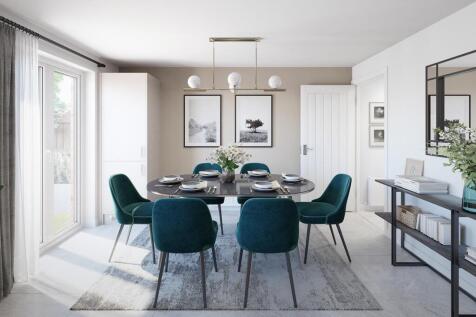 French doors opening out to the garden