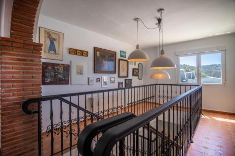 Sun-filled staircase