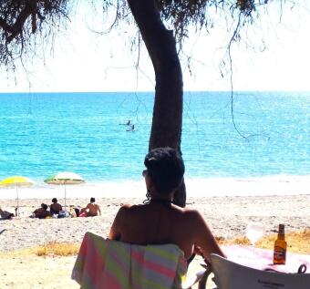 Beachfront promenade