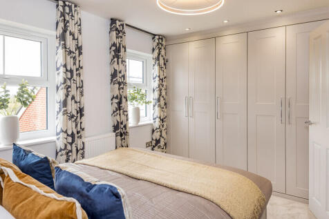 Bedroom in the Wilford 2 bedroom home