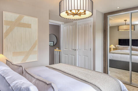 Bedroom in the Wilford 2 bedroom home