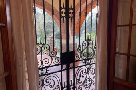 Wrought iron gate