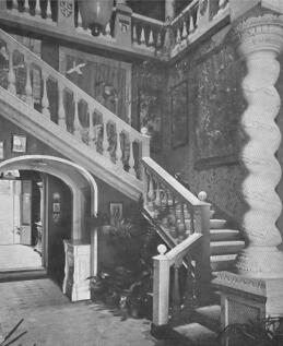 Past inner stairs 