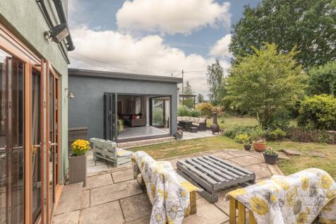 Rear view from the patio outside the diner