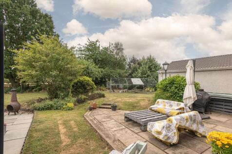 Rear view of the patio 