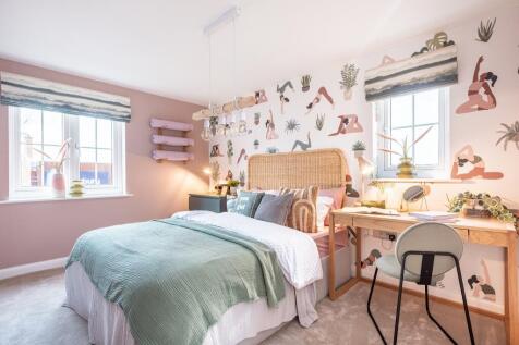 Alconbury Weald Moreton Show Home bedroom