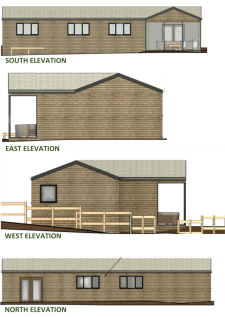 PROPOSED/OFFICE RECEPTION BUILDING