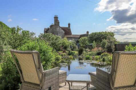 Pond and garden