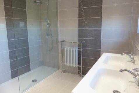 Master bathroom walk in shower
