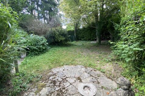 Upper rear garden