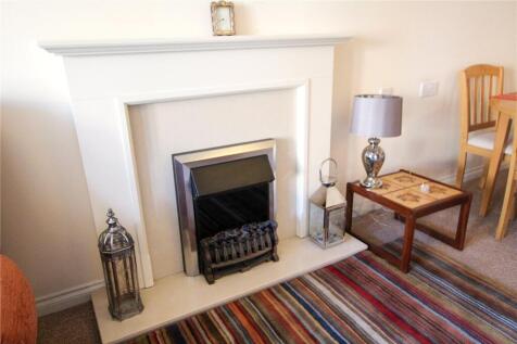 Fireplace.