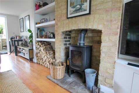 Fireplace.