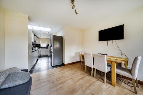 Reception/Dining Room leading to Kitchen