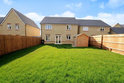 Rear of property