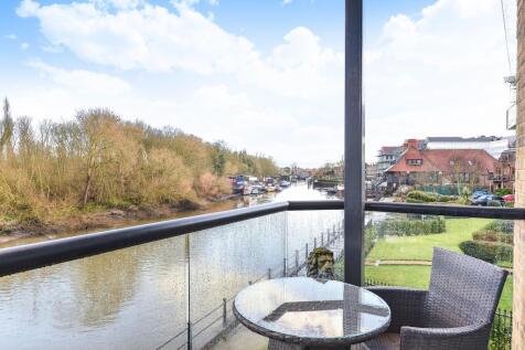 Balcony with River Views