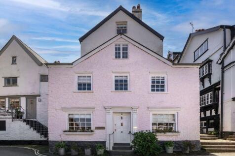 The Pink House, Dartmouth Front Elevation