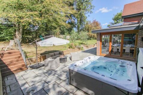 Patio and Hot Tub