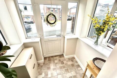 Front entrance porch