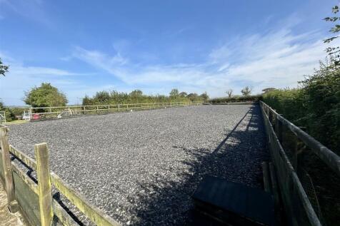 Large riding arena