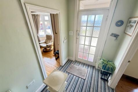 Front entrance porch