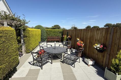 Rear terrace