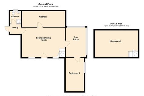 Fronhaul Cottage floor plan