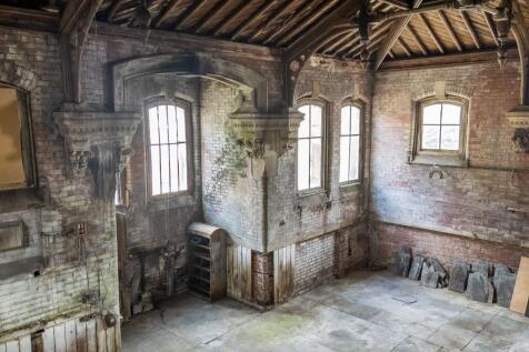 Elevated View of Stables Internal
