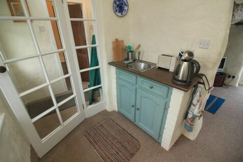 kitchen area of cottage