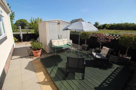 side patio and shed