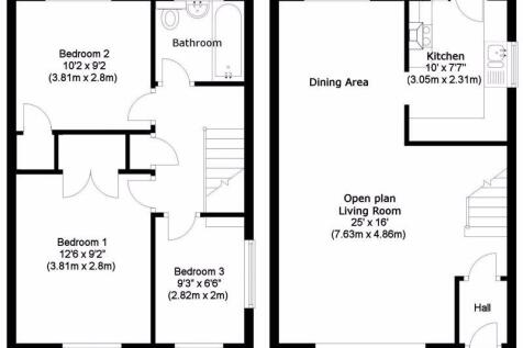 Spacious layout