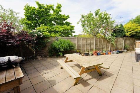 Secluded patio